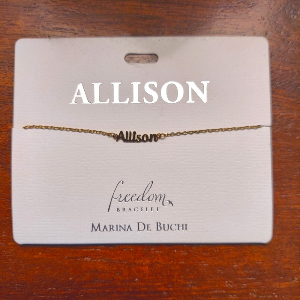 Allison Monogram Bracelet